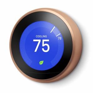 Google Nest Learning Thermostat 3rd Gen Copper