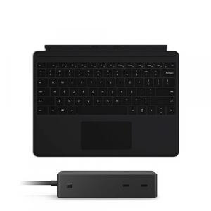Microsoft Surface Dock 2 Black + Surface Pro X Keyboard Black Alcantara