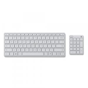 Microsoft Designer Compact Keyboard Glacier+Number Pad Glacier