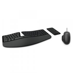 Microsoft Sculpt Ergonomic Keyboard Black + Microsoft Ergonomic Mouse Black