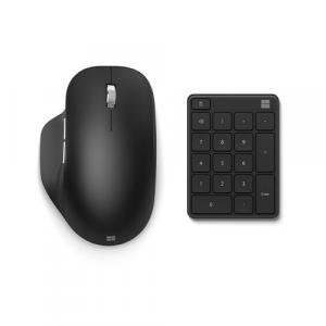 Microsoft Number Pad Matte Black + Microsoft Bluetooth Ergonomic Mouse Matte Black