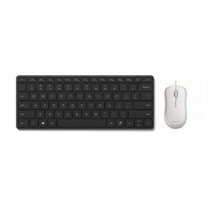Microsoft Designer Compact Keyboard Black + Microsoft Basic Optical Mouse White