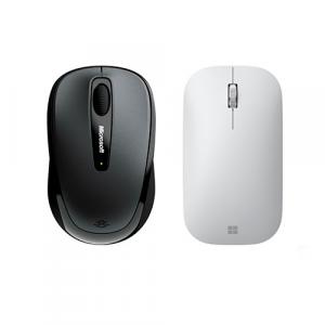 Microsoft 3500 Mouse Lochness Gray + Microsoft Modern Mobile Mouse Glacier
