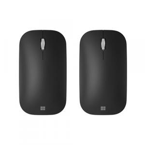 Microsoft Modern Mobile Mouse Black- Pack of Two