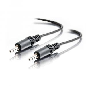 Open Box: C2G 40412 3.5mm M/M Stereo Audio Cable, Aux Cable, Black (3 Feet, 0.91 Meters)