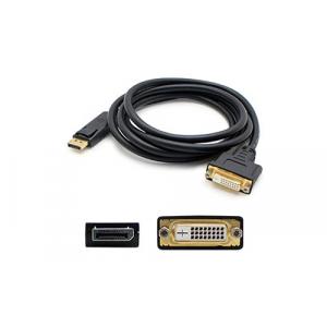 Open Box: Add On 8in DisplayPort Male to DVI-D Female Black Adapter (Requires DP++)