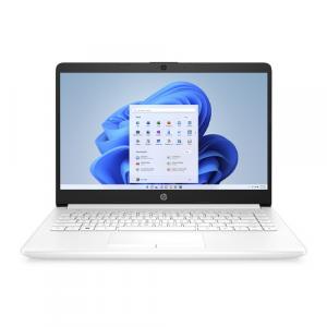 HP 14 Series 14" Laptop Intel Celeron N4020 1366 x 768 FHD 4GB RAM 64GB eMMC Integrated Intel UHD Graphics Snow White