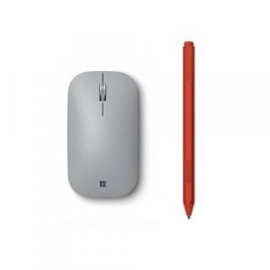 Microsoft Surface Pen Poppy Red + Microsoft Surface Mobile Mouse Platinum