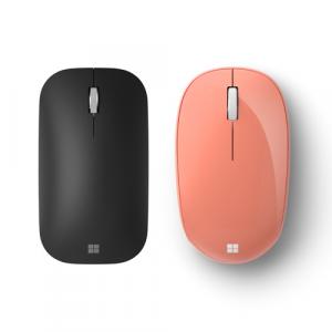 Microsoft Modern Mobile Mouse Black + Microsoft Bluetooth Mouse Peach