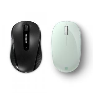 Microsoft Wireless Mobile Mouse 4000 + Microsoft Bluetooth Mouse Mint