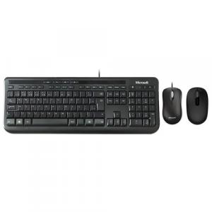 Microsoft Wireless Mobile Mouse 1850 Black + Microsoft Wired Desktop 600 Keyboard and Mouse Black