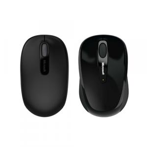 Microsoft Wireless Mobile Mouse 1850 Black + Microsoft 3500 Wireless Mobile Mouse- Black