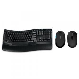 Microsoft Wireless Mobile Mouse 1850 Black + Microsoft Sculpt Comfort Desktop Keyboard and Mouse
