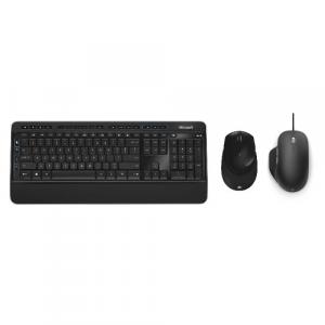 Microsoft Wireless Desktop 3050 Keyboard & Mouse + Microsoft Ergonomic Mouse Black
