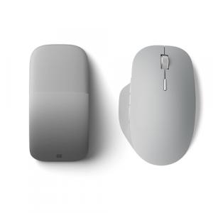 Microsoft Surface Precision Mouse Gray + Microsoft Surface Arc Touch Mouse Platinum