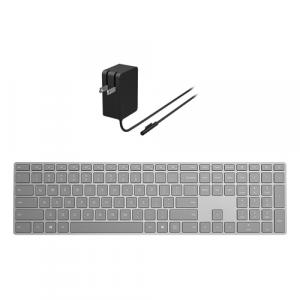 Microsoft Surface 24W Power Supply + Microsoft Surface Keyboard Gray