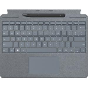 Microsoft Surface Pro Signature Keyboard Ice Blue with Surface Slim Pen 2 Black