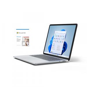 Microsoft Surface Laptop Studio 14.4" 2-in-1 Laptop Intel Core i7-11370H 32GB RAM 1TB SSD Platinum + Microsoft 365 Personal | 12-Month Subscription, 1 person| Premium Office Apps | 1TB OneDrive cloud storage | PC/Mac Keycard