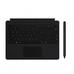 Microsoft Surface Pen Charcoal + Microsoft Surface Pro X Keyboard Black Alcantara