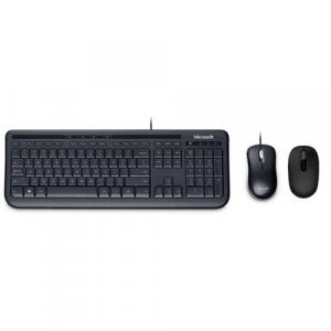 Microsoft Wired Desktop 600 Black + Microsoft Wireless Mobile Mouse 1850 Black
