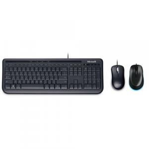 Microsoft Wired Desktop 600 Black + Microsoft 4500 Mouse