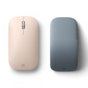 Microsoft Surface Arc Touch Mouse Ice Blue + Microsoft Surface Mobile Mouse Sandstone