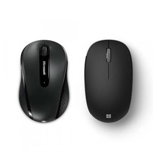 Microsoft 4000 Mouse Black + Microsoft Bluetooth Mouse Matte Black