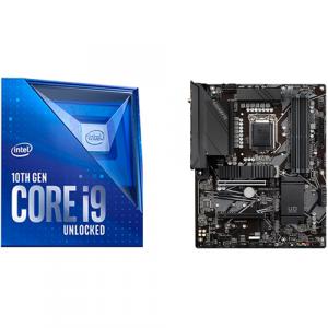Intel Core i9-10900K Unlocked Desktop Processor + Gigabyte Ultra Durable Z590 UD AC Desktop Motherboard