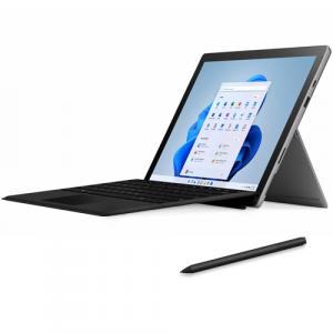 Microsoft Surface Pro 7+ Bundle 12.3" Touch Screen Intel Core i5 8GB RAM 128GB SSD Platinum with Black Surface Type Cover + Microsoft Surface Pen Charcoal