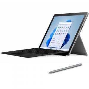 Microsoft Surface Pro 7+ Bundle 12.3" Touch Screen Intel Core i5 8GB RAM 128GB SSD Platinum with Black Surface Type Cover + Microsoft Surface Pen Platinum