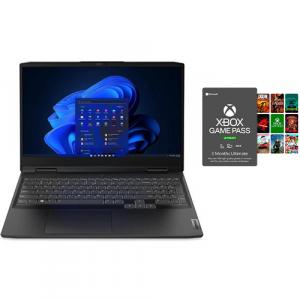 Lenovo Ideapad 3 15.6" Gaming Laptop 120Hz Intel i5-12500H 8GB RAM 512GB SSD GeForce RTX 3050 4GB Onyx Grey