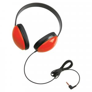 Open Box: Califone Childrens Stereo Headphone Lightweight RED