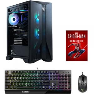 MSI Aegis RS Aegis RS 12TF-253US Gaming Desktop Computer + Marvel’s Spider-Man Remastered (Email Delivery)