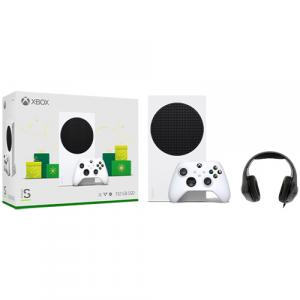 Xbox Series S 512GB SSD Holiday Console + Nyko Core Wired Gaming Headset