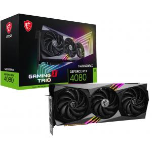 MSI GeForce RTX 4080 16GB GAMING X TRIO Graphics Card