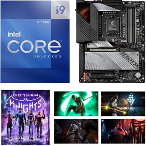 Intel Core i9-12900K Unlocked Desktop Processor + Aorus Z690 AORUS ULTRA Gaming Desktop Motherboard + Gotham Knights + Redout 2 + XSplit Premium Suite (3 Month Subscription)