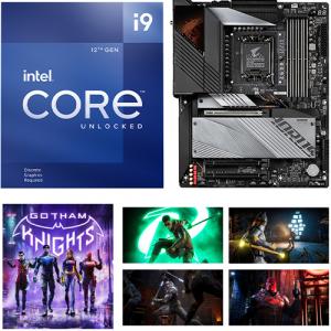 Intel Core i9-12900KF Unlocked Desktop Processor + Aorus Z690 AORUS ULTRA Gaming Desktop Motherboard + Gotham Knights + Redout 2 + XSplit Premium Suite (3 Month Subscription)