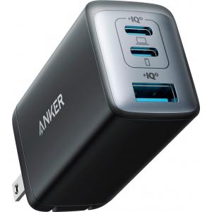 Anker 735 65W 3-Port USB Foldable Fast Wall Charger with GaN