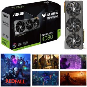 ASUS TUF NVIDIA GeForce RTX 4080 OC 16GB Graphic Card + Redfall Bite Back Edition (Email Delivery)