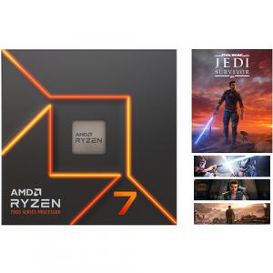 AMD Ryzen 7 7700 with Wraith Prism Cooler + STAR WARS Jedi: Survivor (Email Delivery)