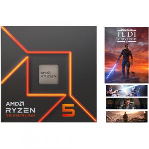 AMD Ryzen 5 7600 with Wraith Stealth Cooler + STAR WARS Jedi: Survivor (Email Delivery)
