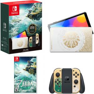 Nintendo Switch OLED Model The Legend of Zelda: Tears of the Kingdom Edition + The Legend of Zelda: Tears of the Kingdom Nintendo Switch