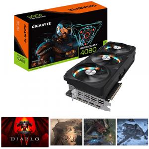GIGABYTE GeForce RTX 4080 GAMING OC 16GB Graphics Card + Diablo IV (Email Delivery)