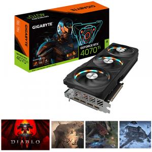 GIGABYTE GeForce RTX 4070 Ti Gaming OC Graphics Card + Diablo IV (Email Delivery)