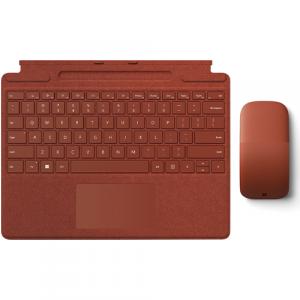 Microsoft Surface Pro Signature Keyboard Poppy Red + Microsoft Surface Arc Touch Mouse Poppy Red