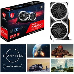 MSI AMD Radeon RX 6750 XT Graphics Card + Starfield Premium Edition (Email Delivery)