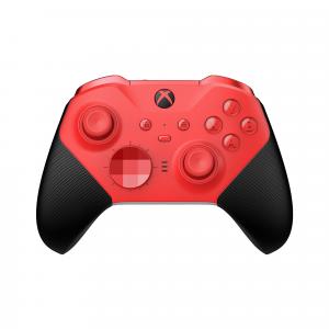 Xbox Elite Wireless Controller Series 2 Core Red - Wireless Connectivity - Wrap-around Rubberized Grip - 40 Hours of Rechargeable Battery Life - 3 Custom Profiles - Adjustable-tension Thumbsticks