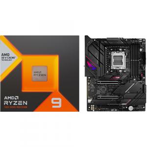 AMD Ryzen 9 7900X3D Gaming Processor + Asus ROG Strix B650E-E GAMING WIFI Gaming Desktop Motherboard