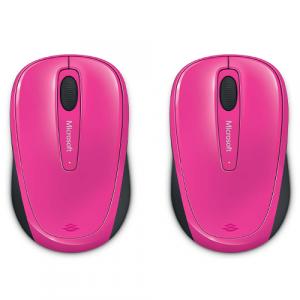 Microsoft 3500 Wireless Mobile Mouse- Pink (2)