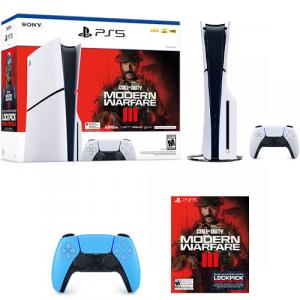 PlayStation 5 Digital Edition with PS5 Starlight Blue DualSense Controller  W/ Pulse Headset Limited Bundle 